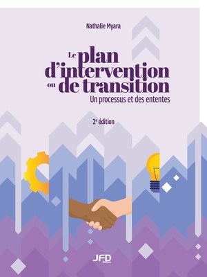 cover image of Le plan d'intervention ou de transition, 2e édition
